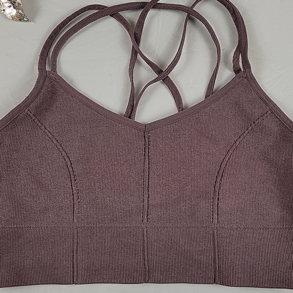 Forever 21 purple sports bra m - Picture 2 of 4